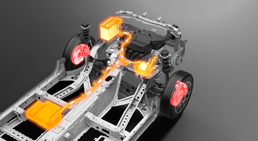 ISG sử dụng năng lượng giảm tốc để tạo ra điện và sạc pin cho xe một cách hiệu quả.